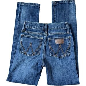 Wrangler Retro Slim Straight Boys Jeans | Adjustable Waist | Size 10 Slim
